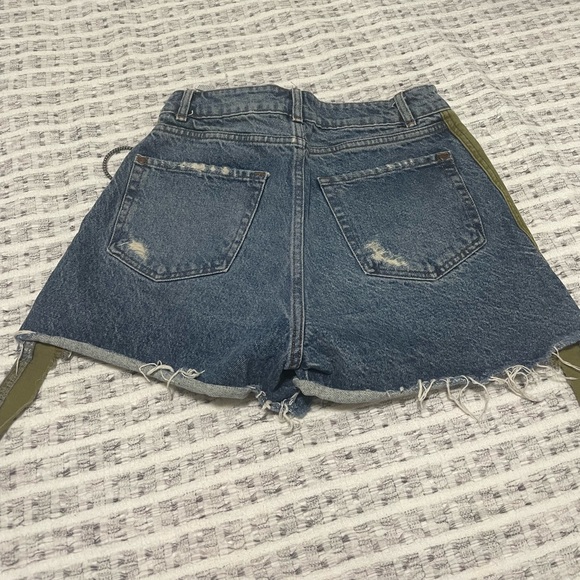 Zara Denim Skort with Cargo fringe - Picture 5 of 8